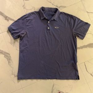 Patagonia Organic Cotton Blue Collared Shirt, Size L